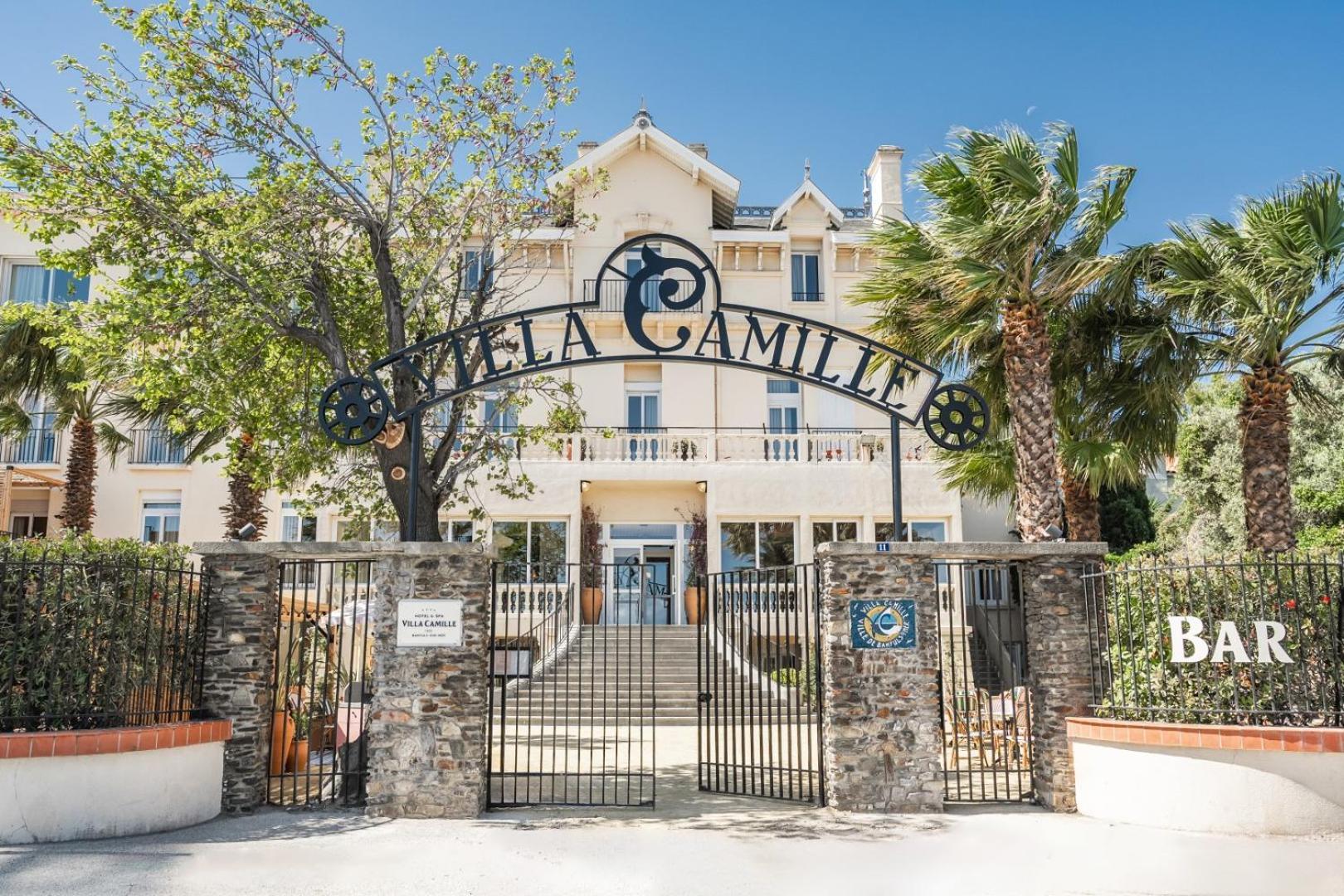 Villa Camille Hotel & Spa 滨海巴纽尔斯 外观 照片