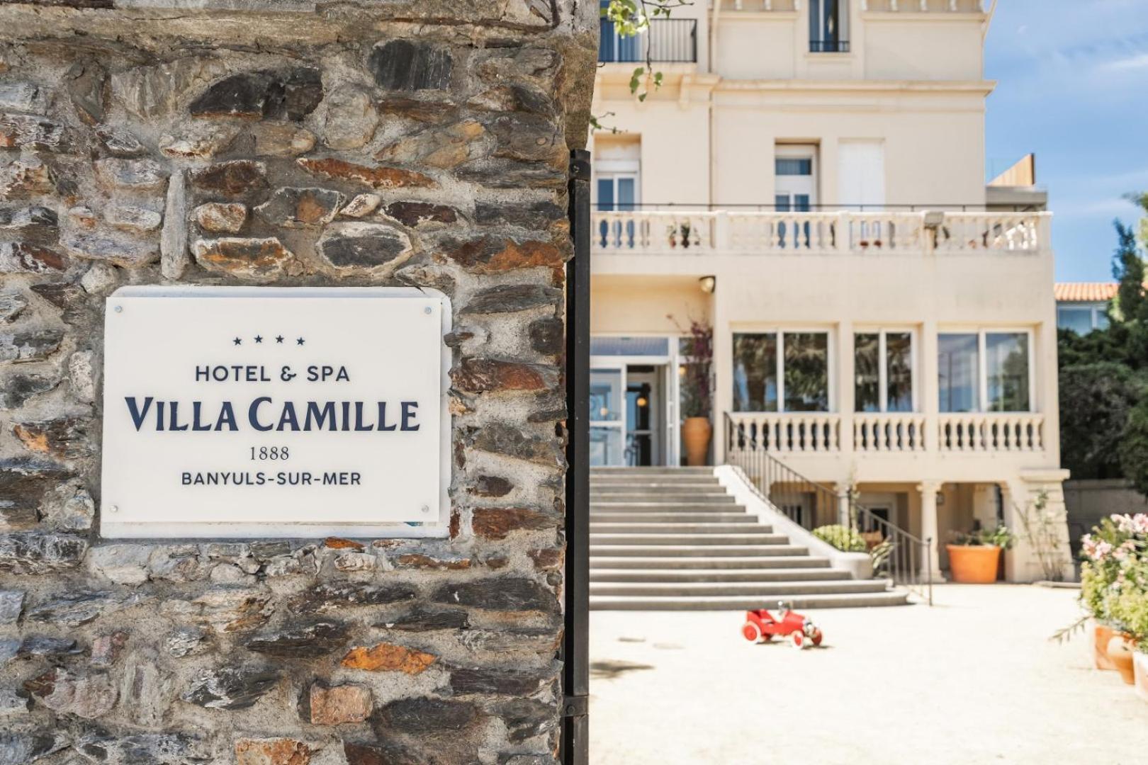 Villa Camille Hotel & Spa 滨海巴纽尔斯 外观 照片